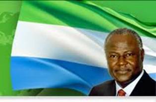 HE Ernest Bai Koroma, President of the Republic of Sierra Leone